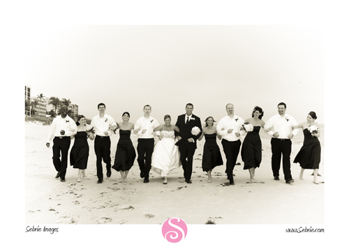 fort myers beach wedding pictures